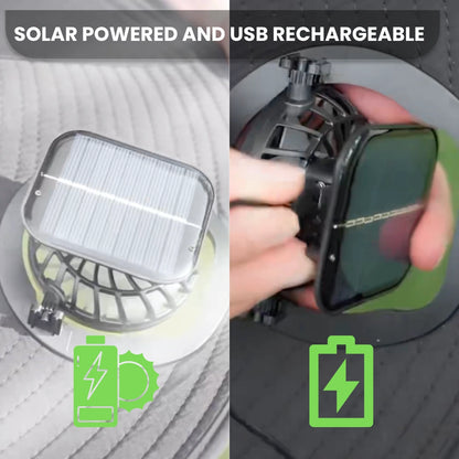Solar Fans Hat