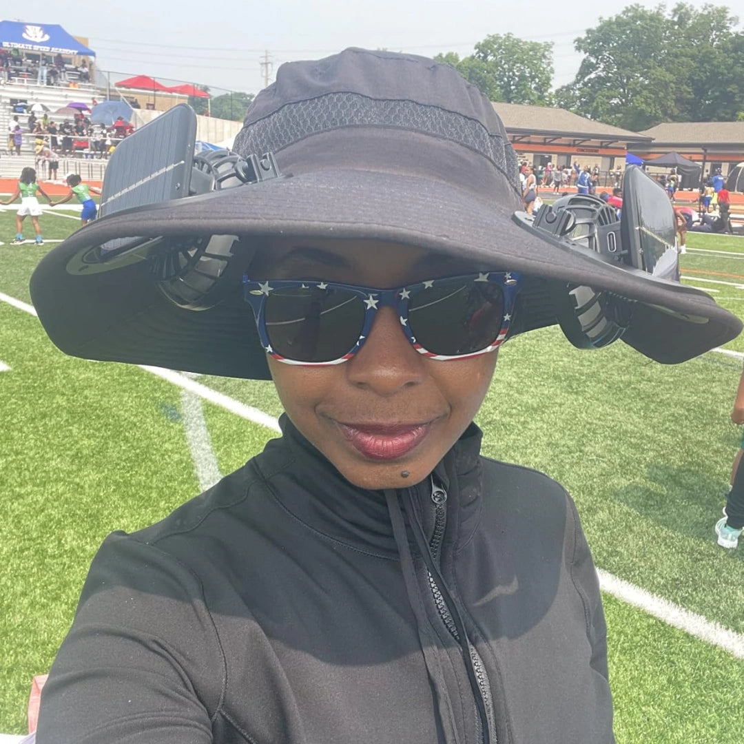 Solar Fans Hat