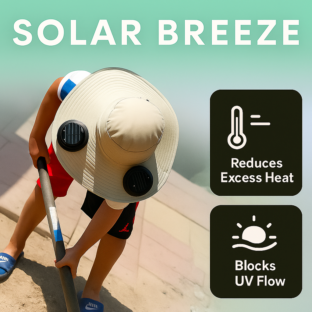 Solar Fans Hat