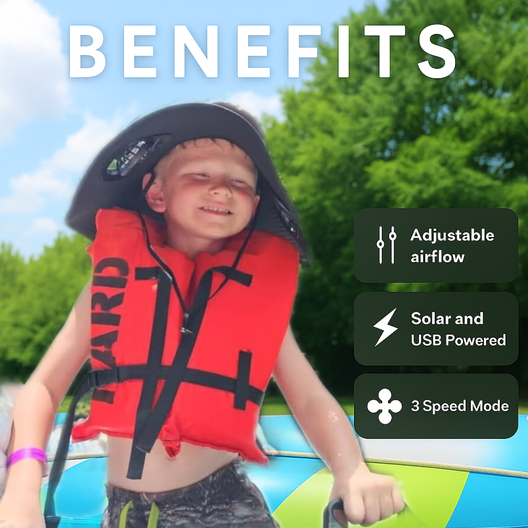 Solar Fans Hat